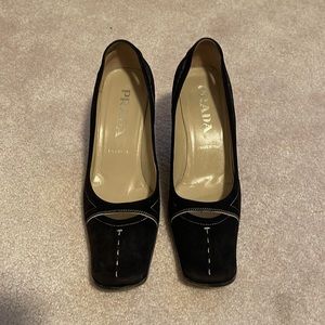 Prada suede shoes